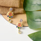 Peach Blossom Earrings