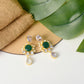 Dewdrop Emerald Earrings