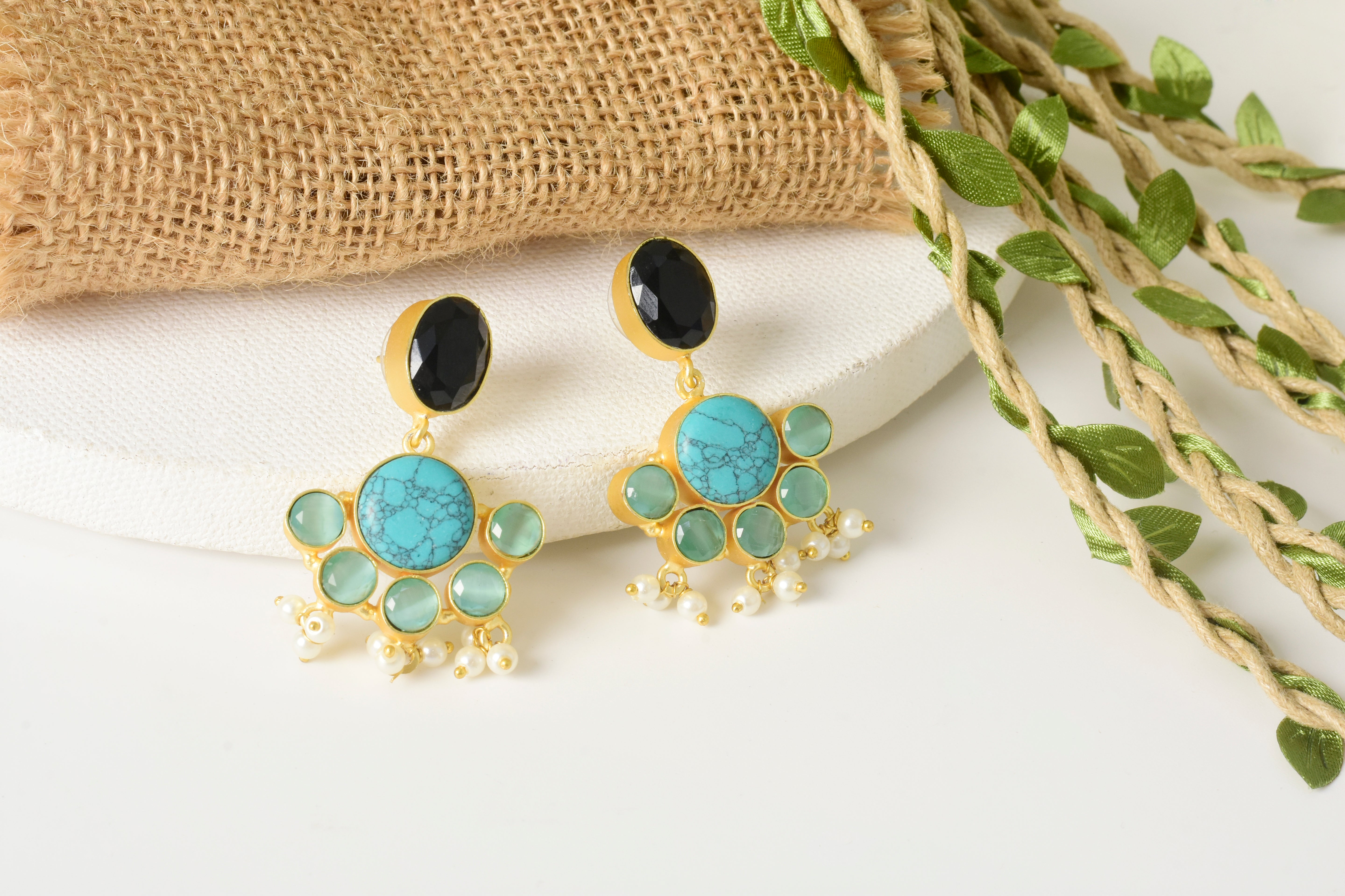 Turquoise Elegance Earrings