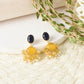 Amber Midnight Earrings