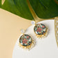 Madhubani Bloom Earrings