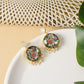 Madhubani Bloom Earrings