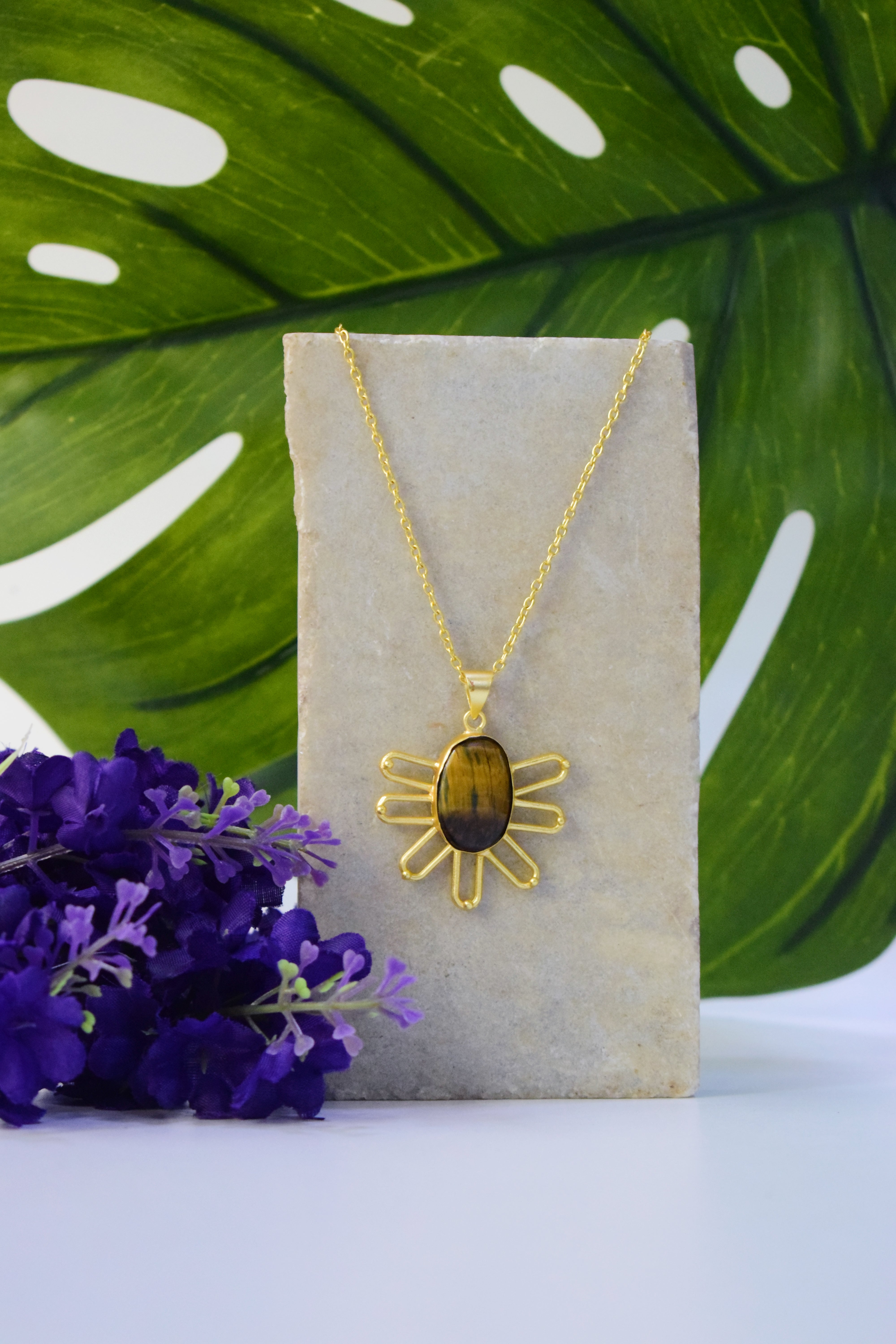 Oval Tiger Eye pendant