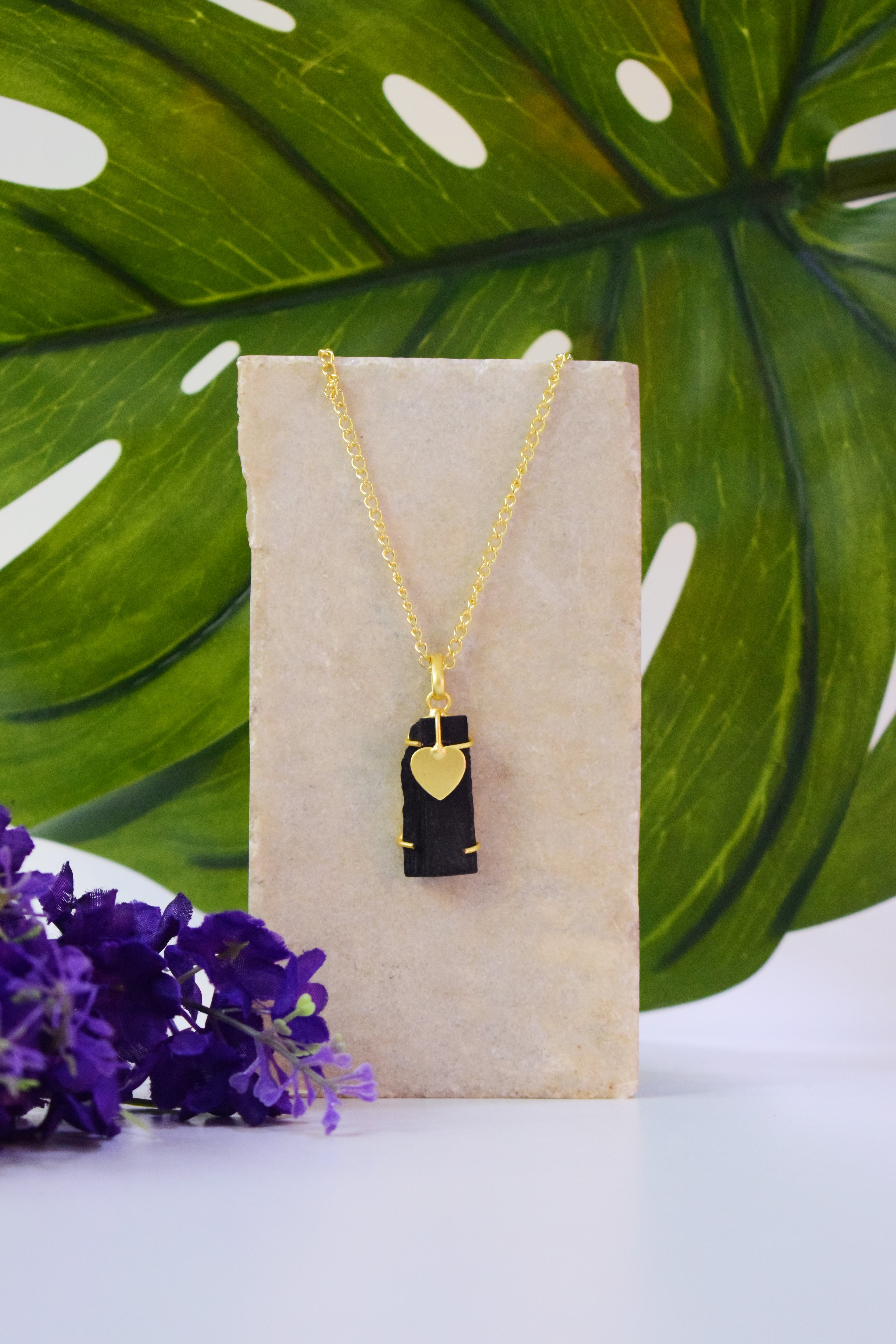 Midnight Shield Pendant