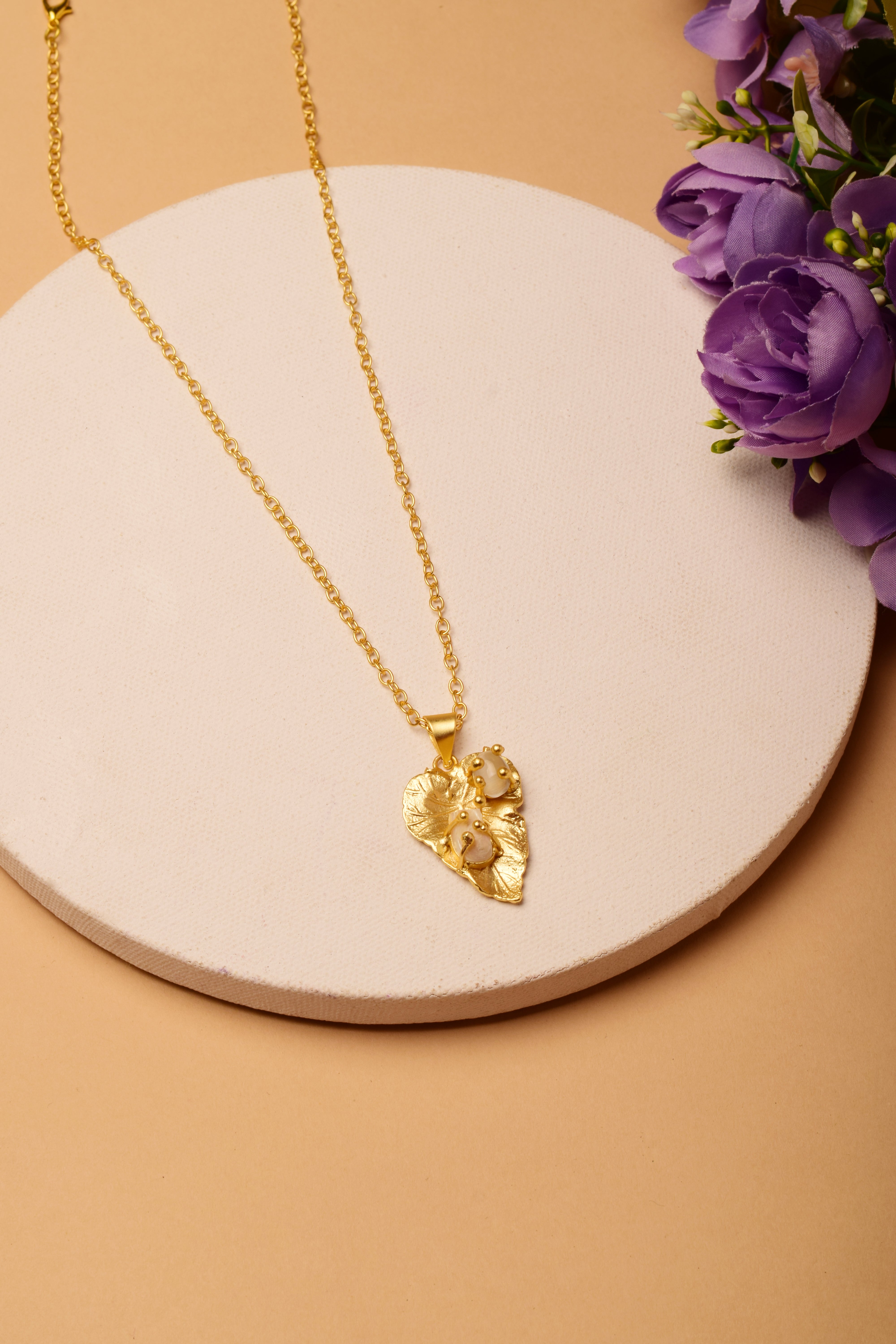 Moonlit Heart Pendant