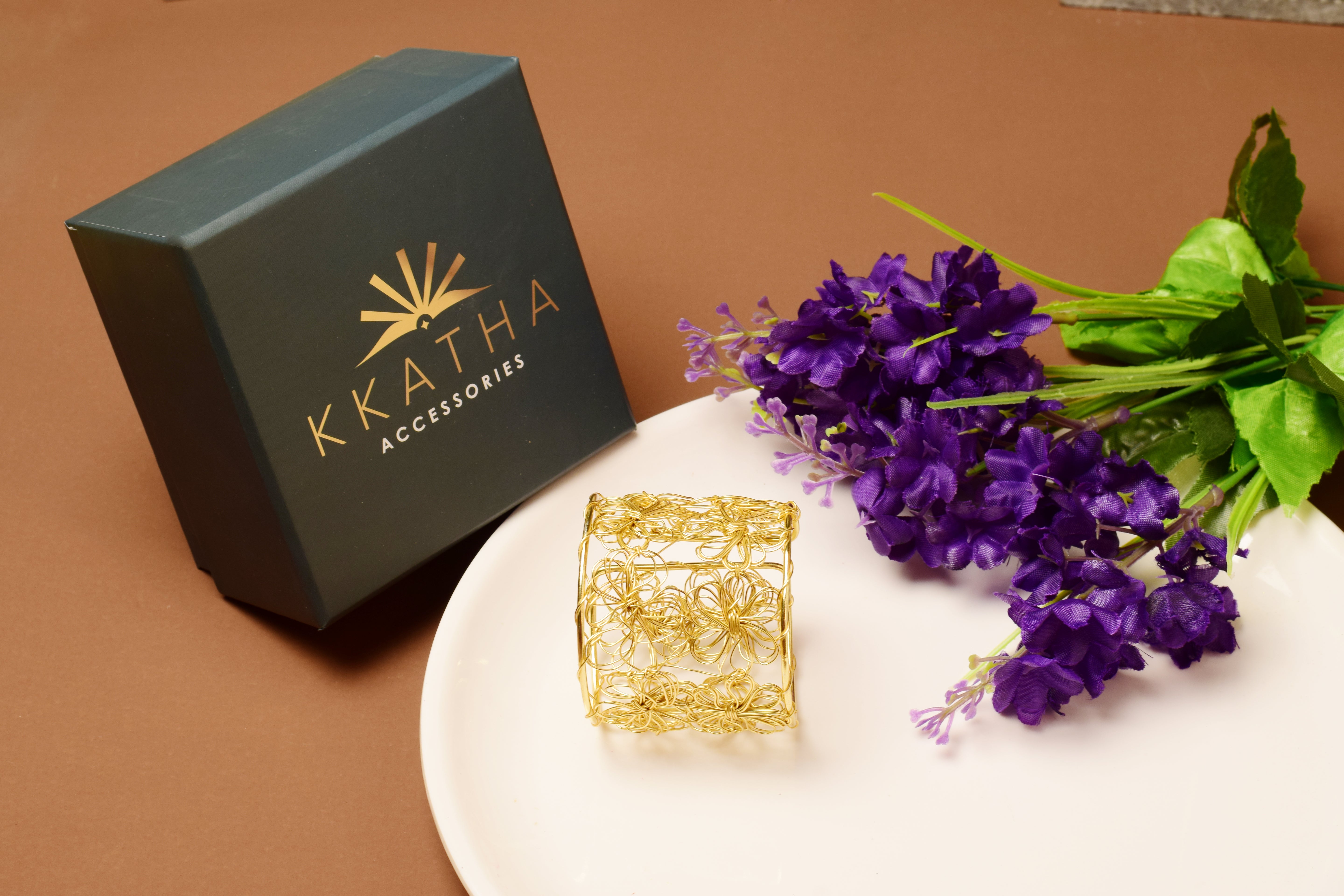 The Bloom Lattice Cuff