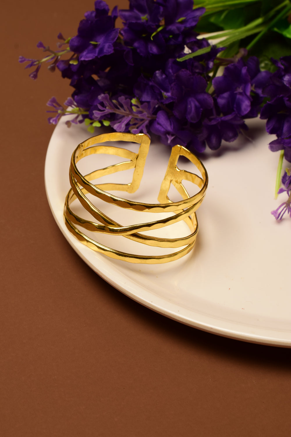 The Twisted Glow Cuff