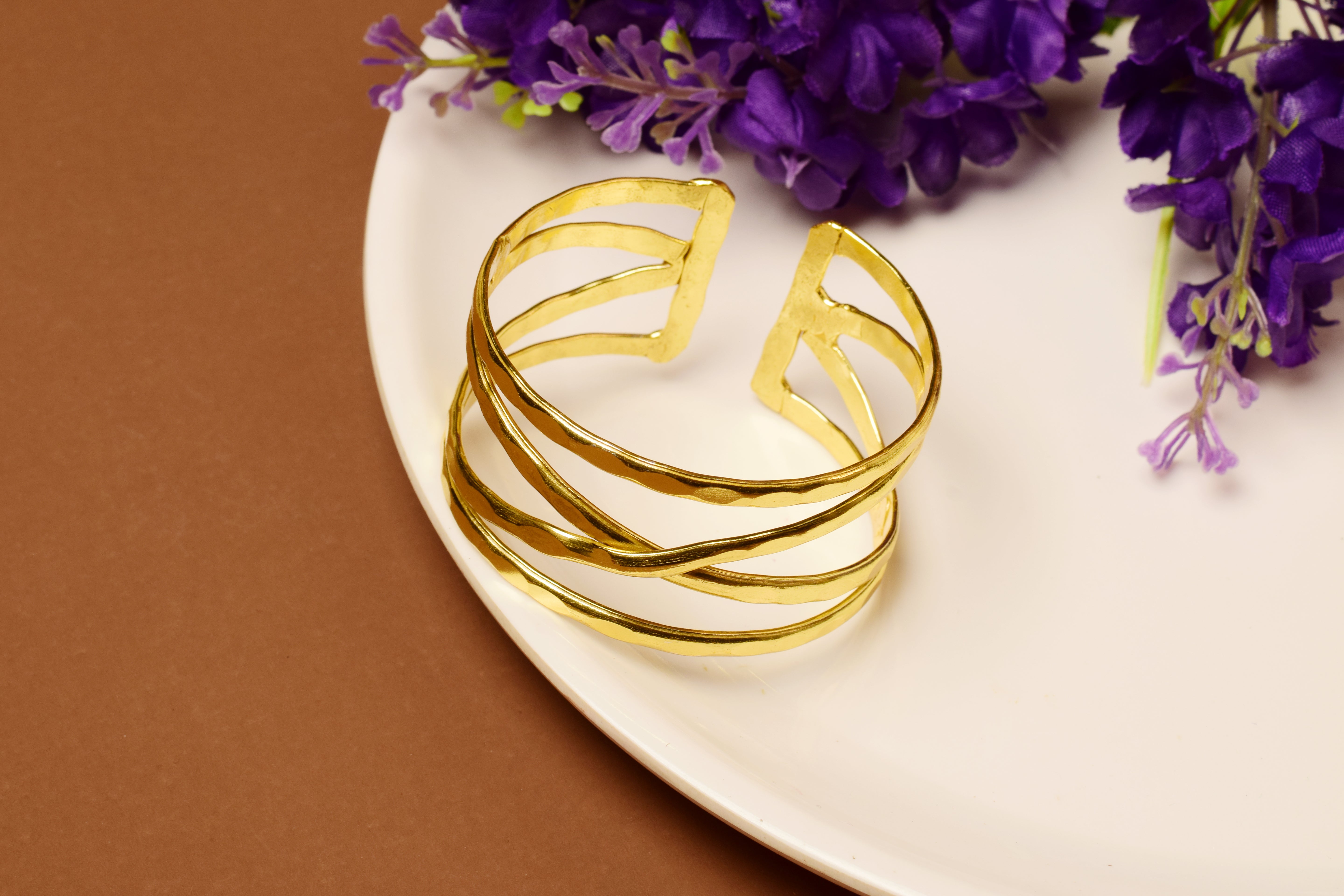 The Twisted Glow Cuff