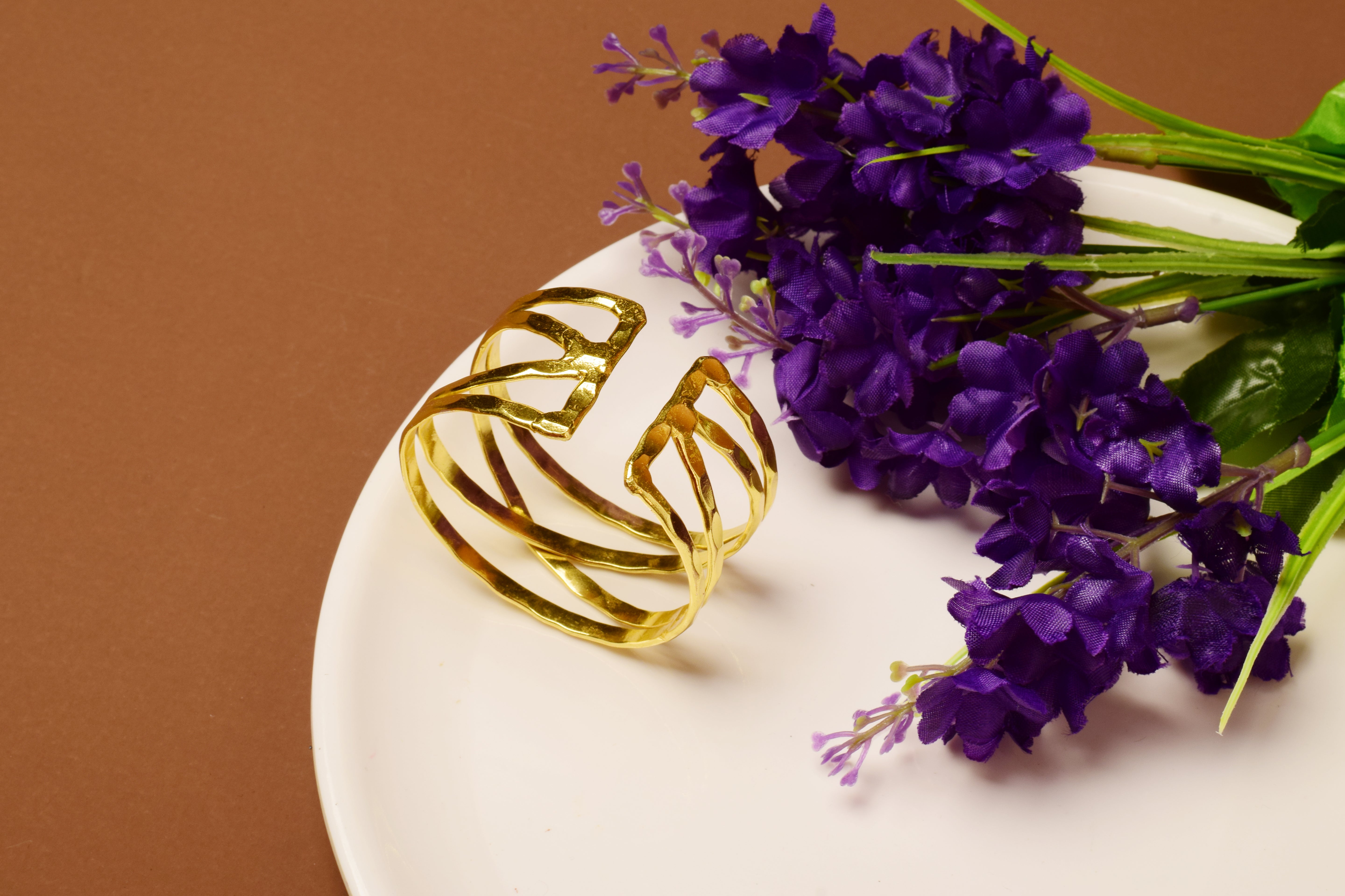 The Twisted Glow Cuff
