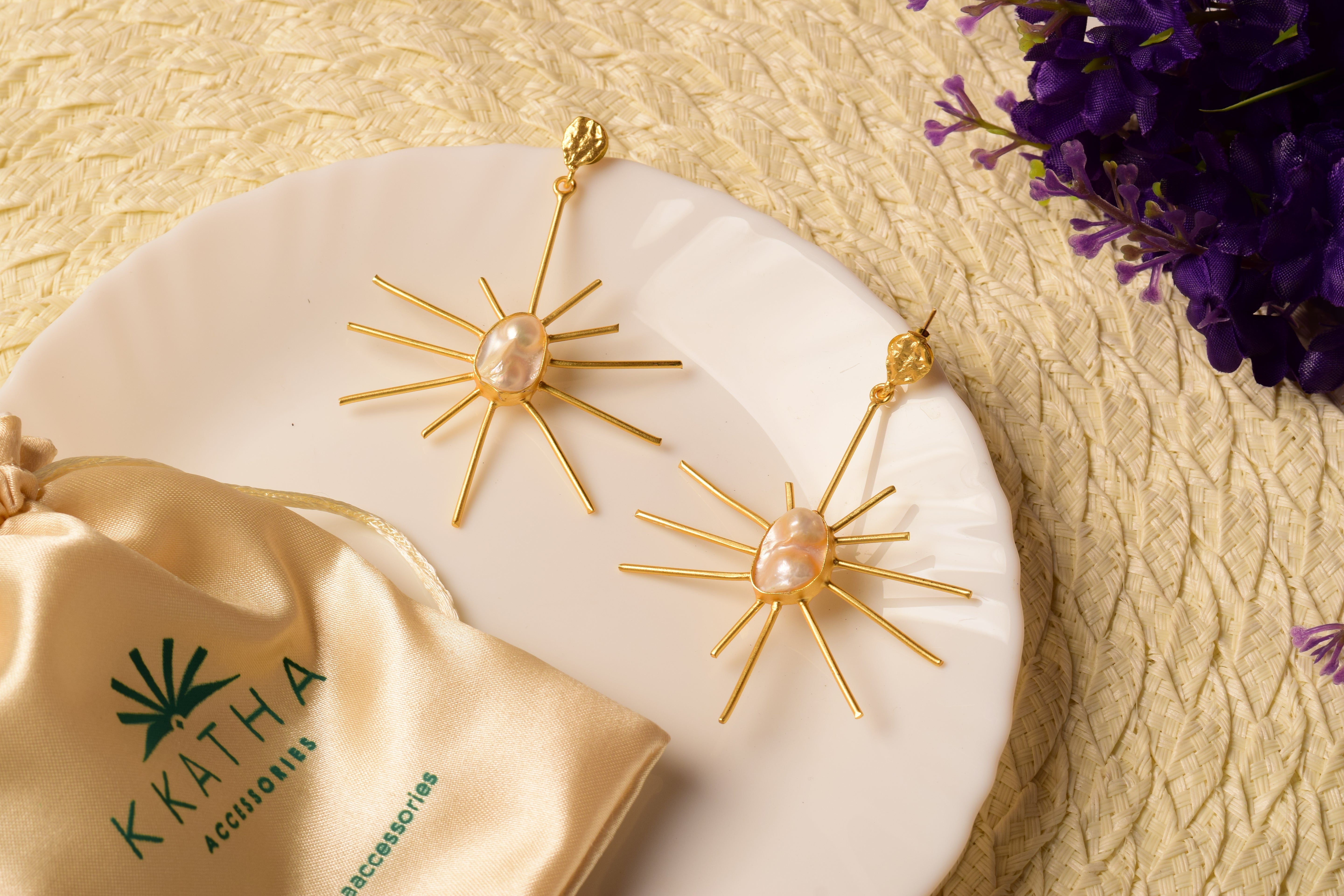 Solara Crown Earrings