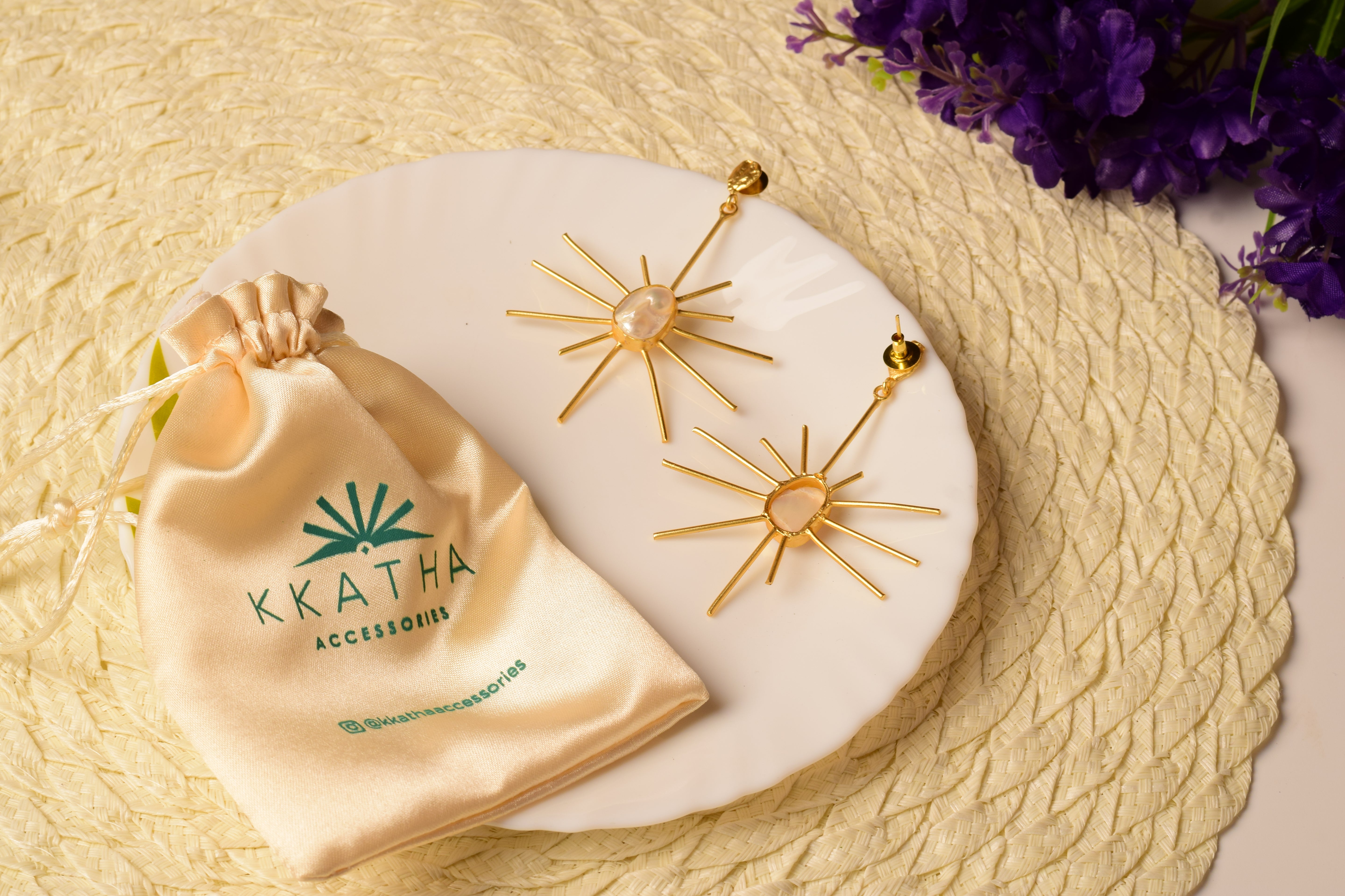 Solara Crown Earrings
