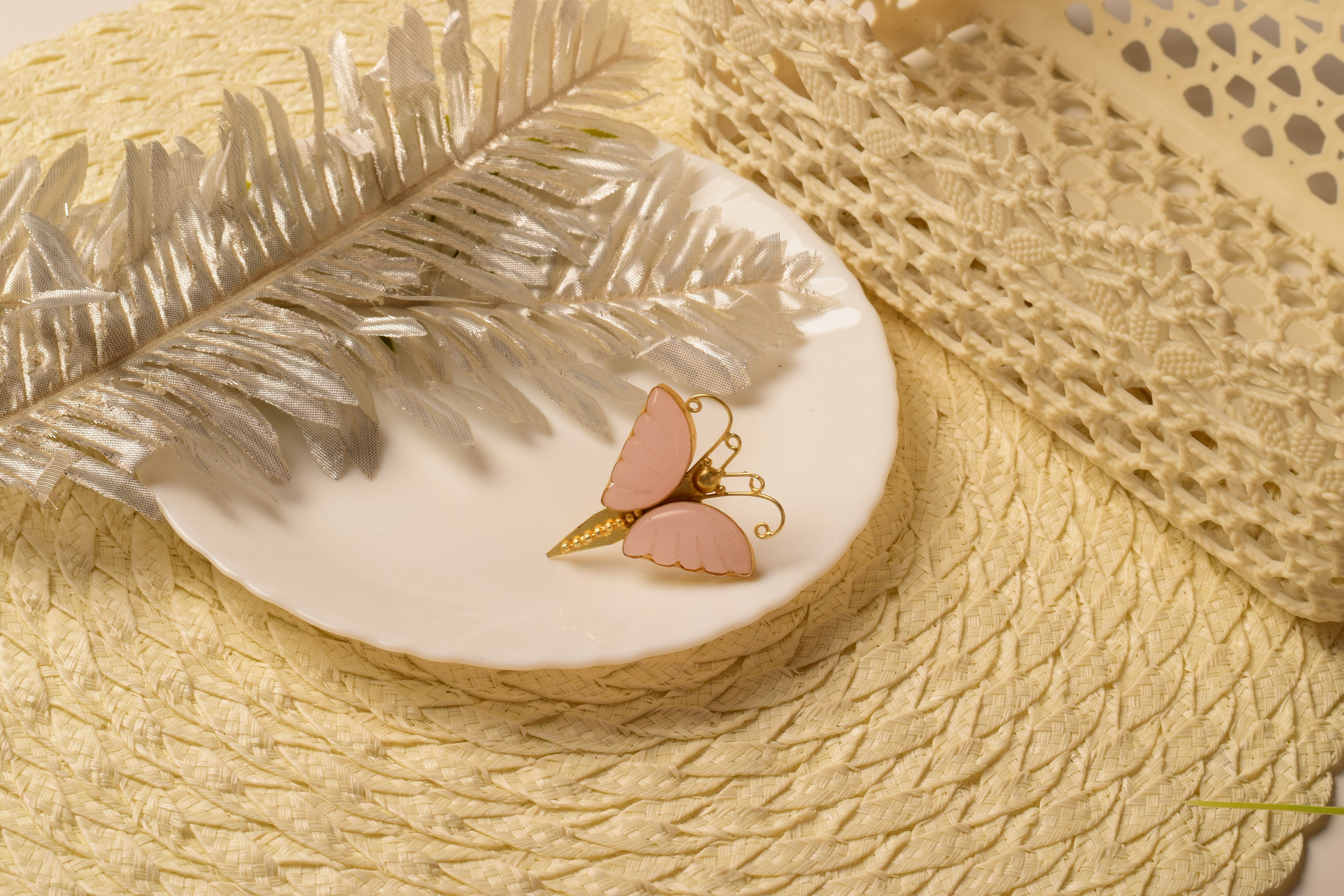 Blush Flutter Butterfly Ring