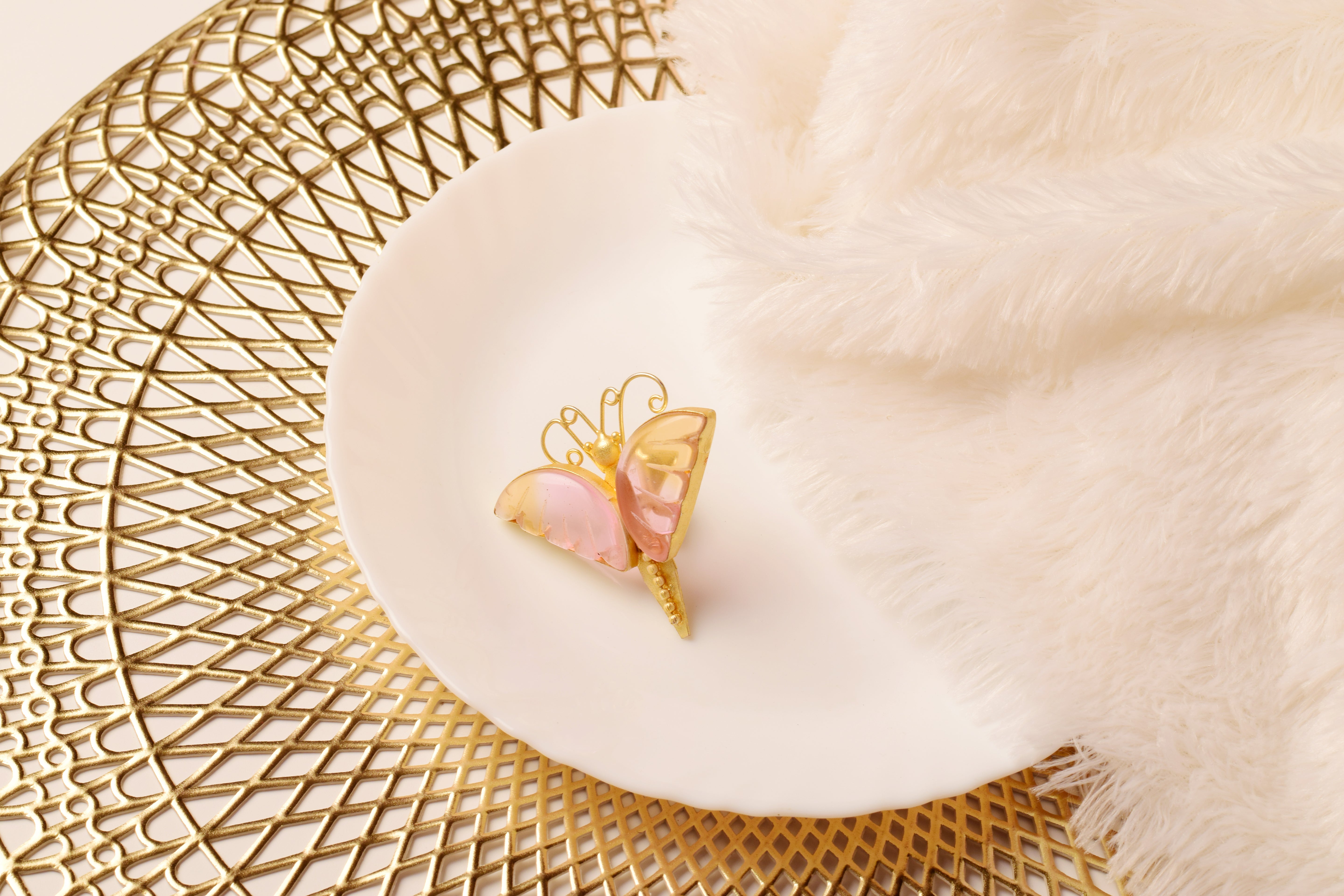 Sunrise Flutter Butterfly Ring