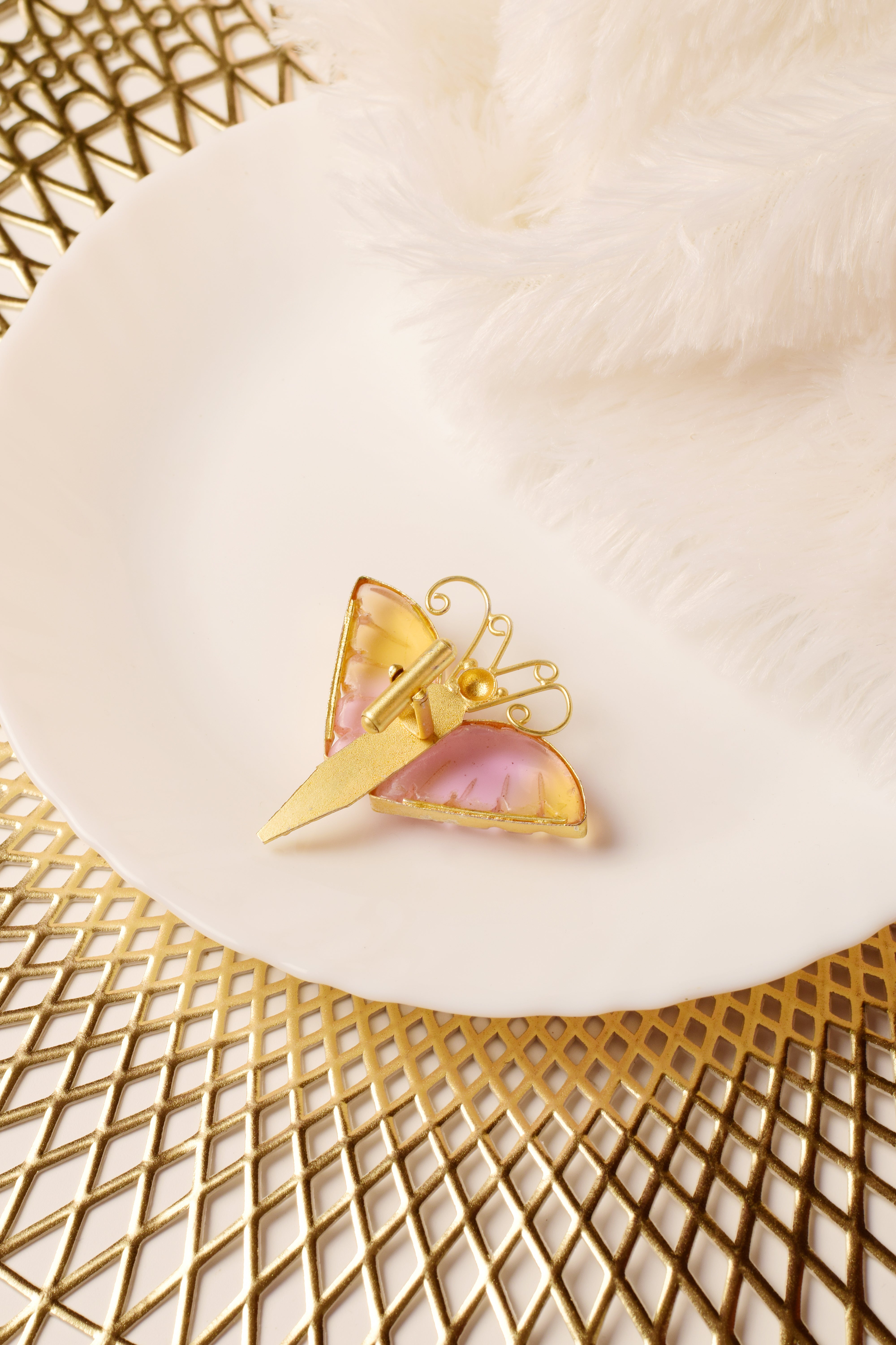Sunrise Flutter Butterfly Ring