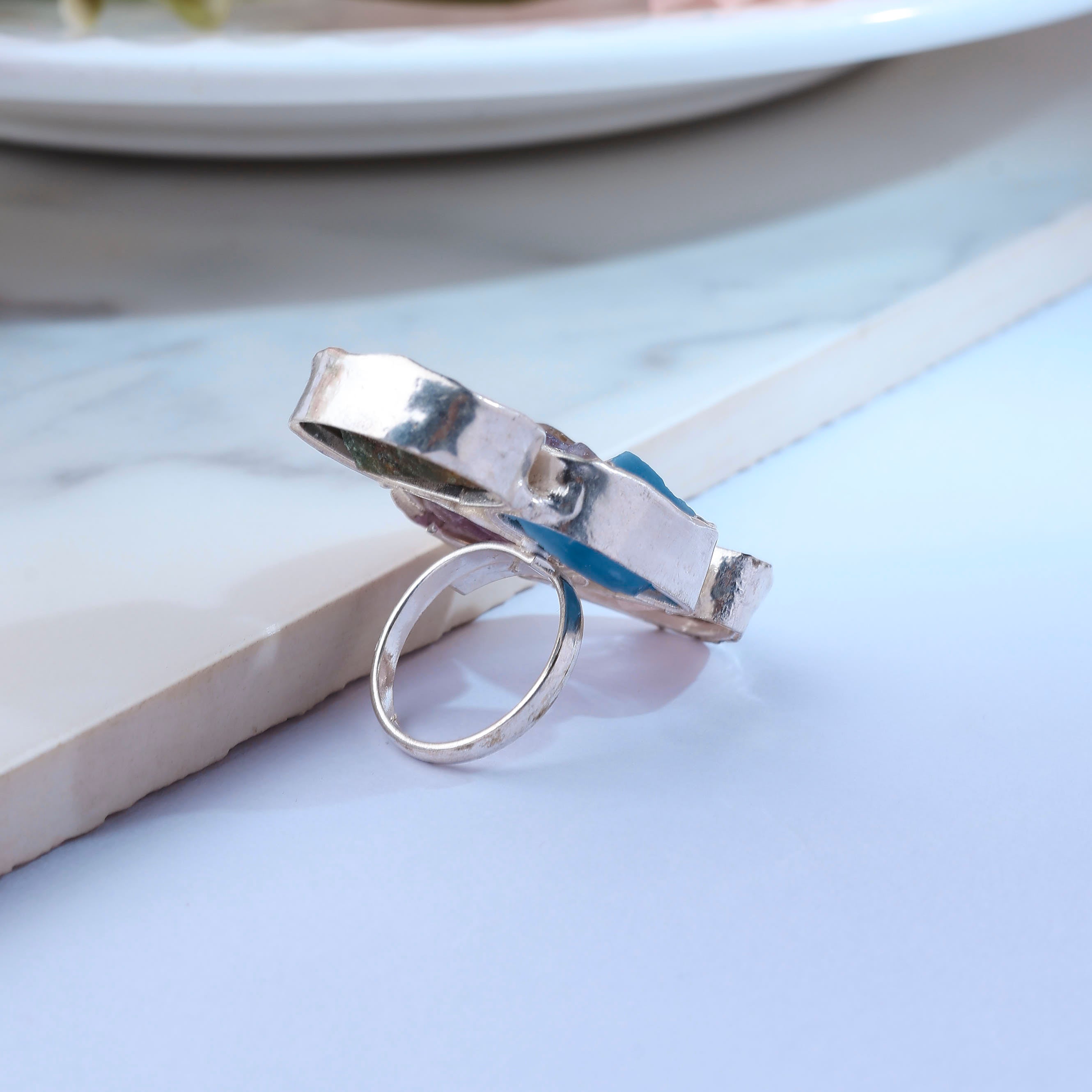 Elemental Harmony Ring- Silver