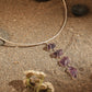 Amethyst Cascade Choker Set