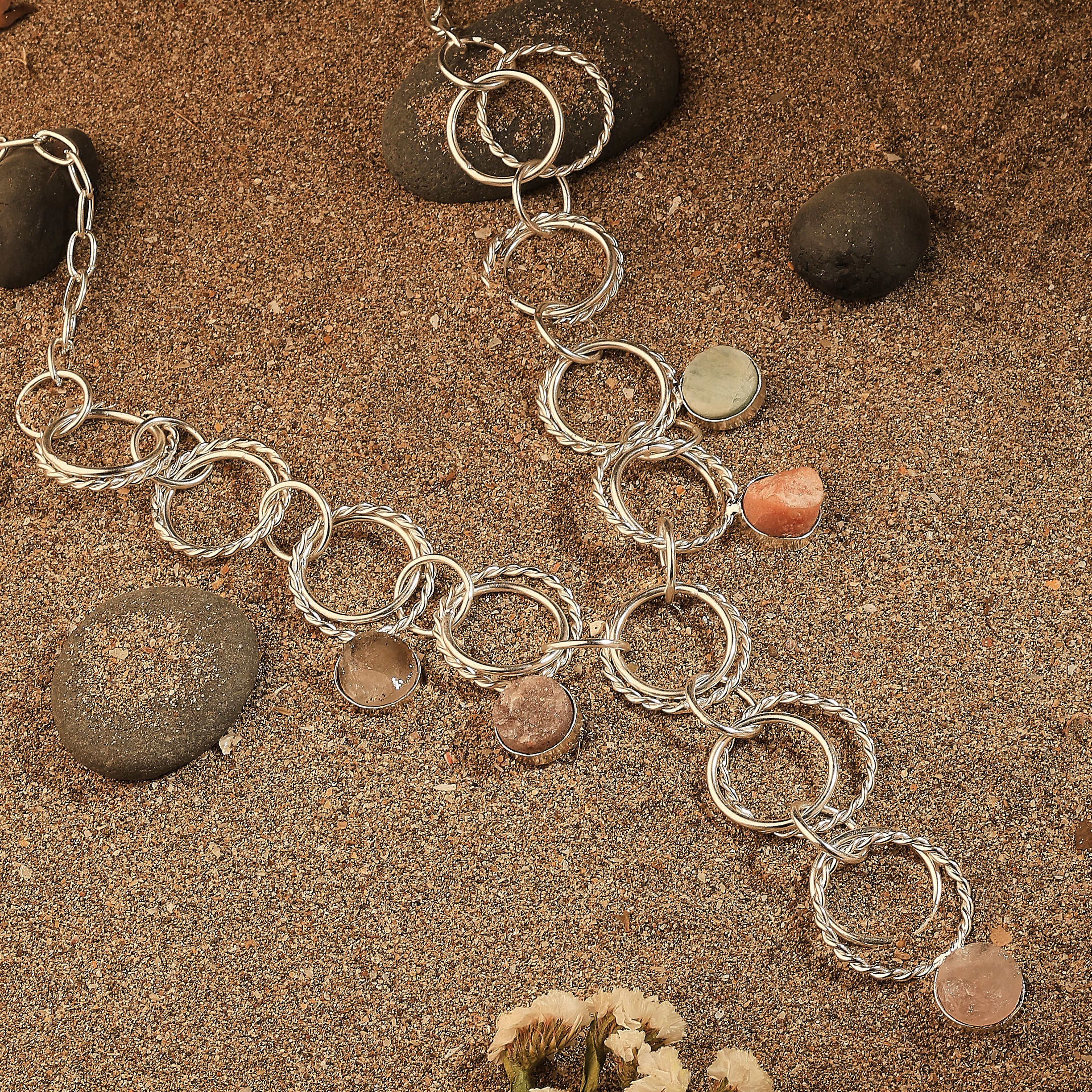 Silver Cascade Necklace ✨