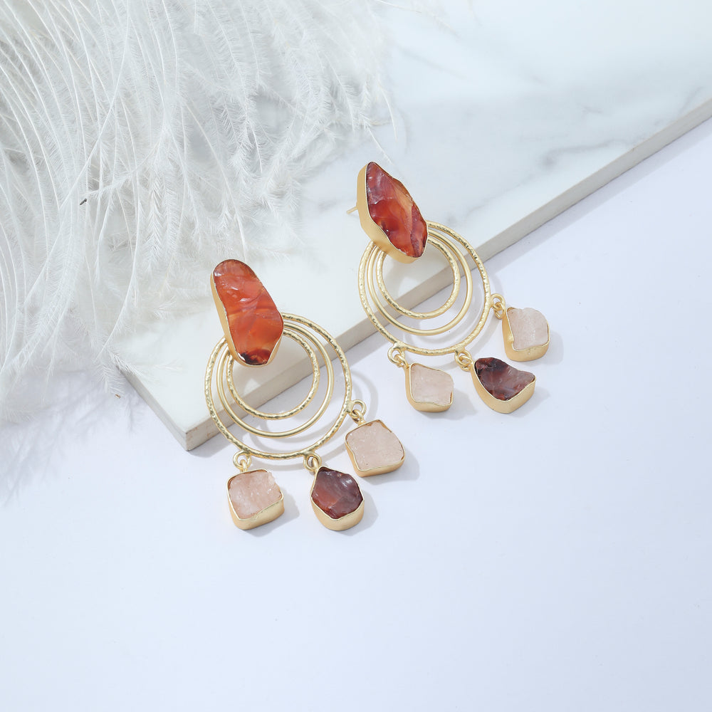 Raw Elegance Earrings