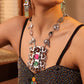 Mayura Gemstone Necklace Set