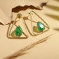 🌿 Verdant Prism Earrings