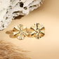 Bloom Brass Earrings