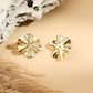 Bloom Brass Earrings