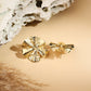 Bloom Brass Earrings