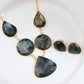 Aurora Labradorite Necklace Set