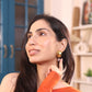 Blush Drape Earrings