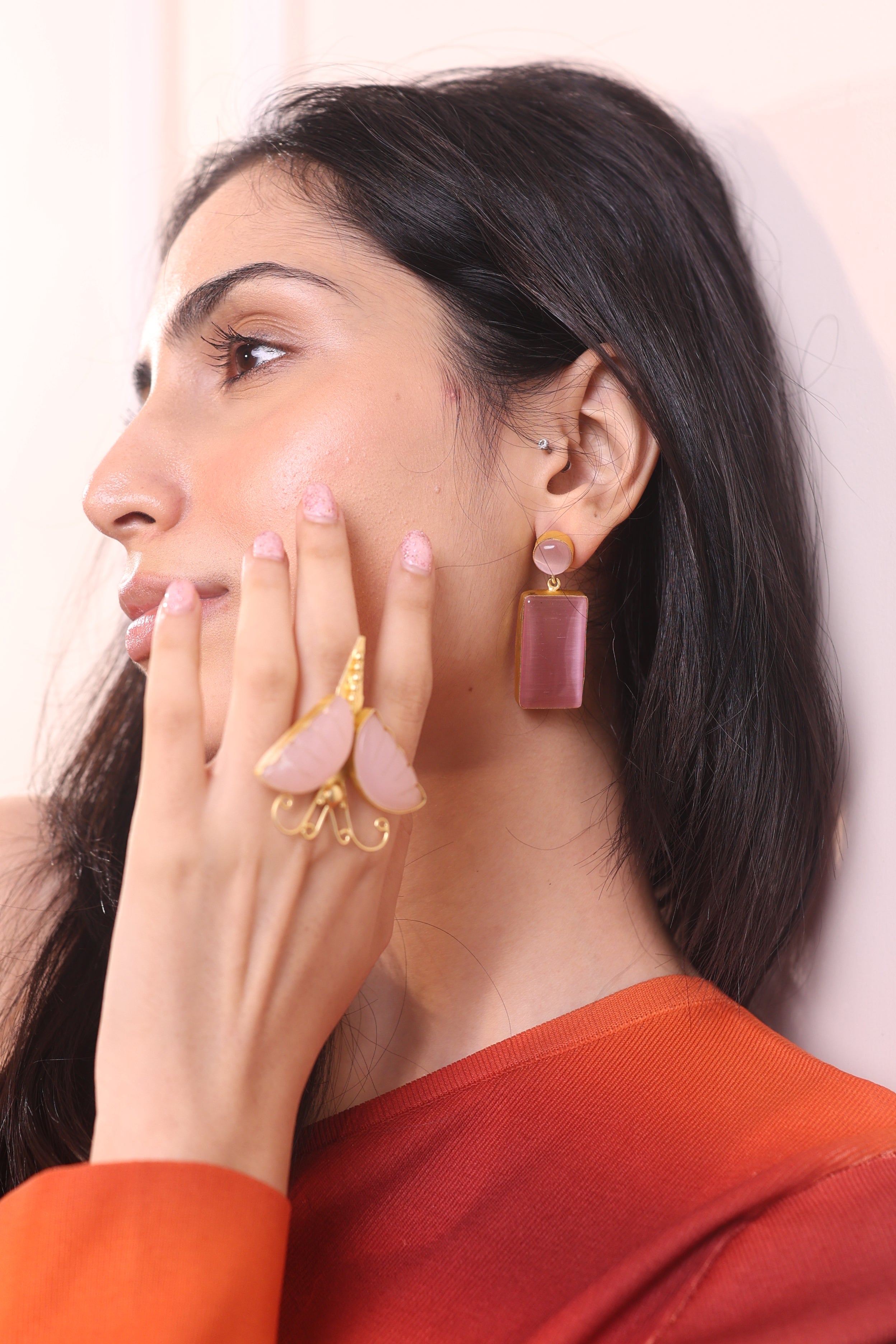 Blush Flutter Butterfly Ring