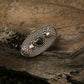 Oxidized Black Peacock Ring