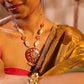 Gulzar Enamel Necklace Set