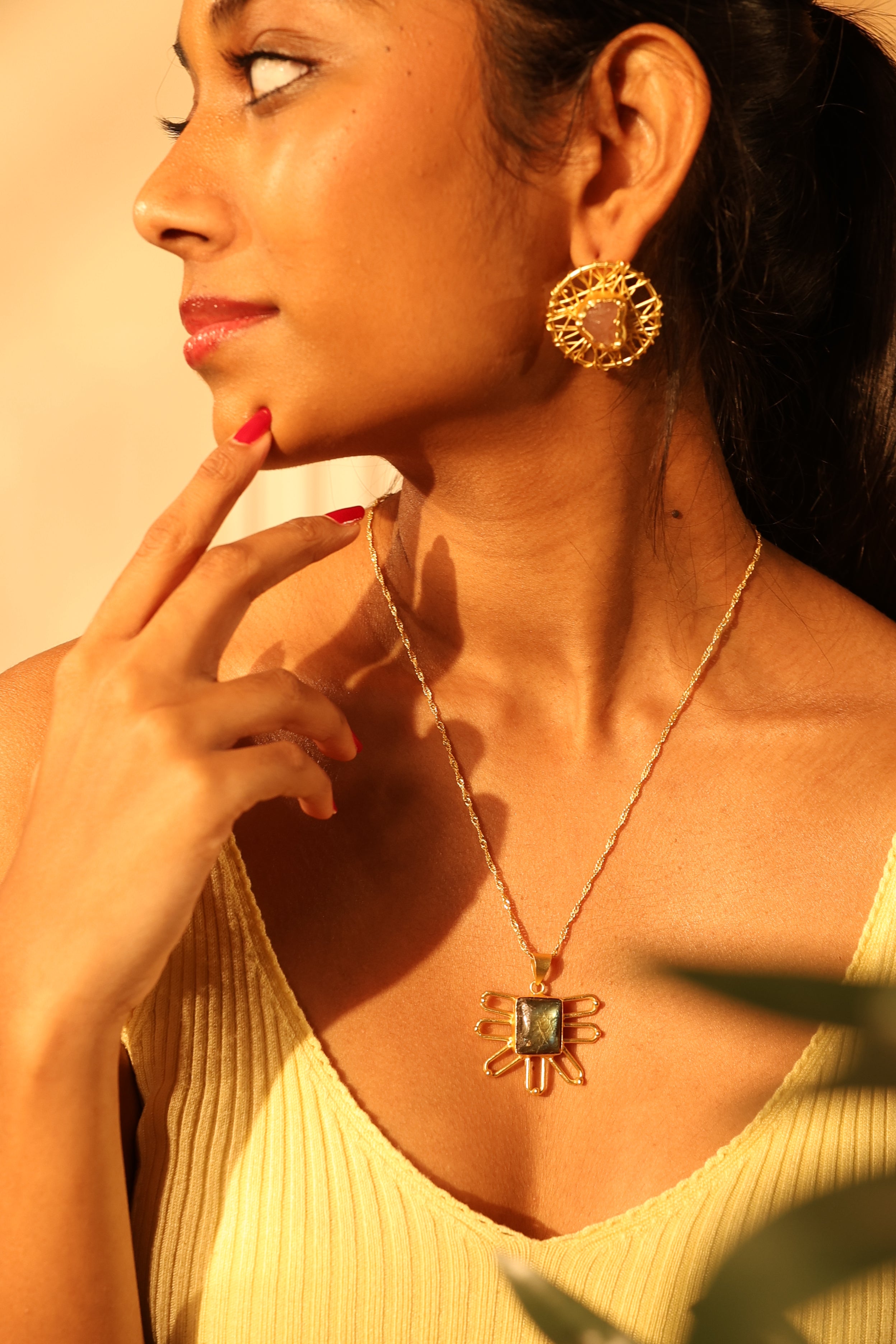 Aurora Blush Earrings