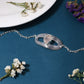 Silver Rose quartz Bracelet