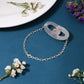 Silver Rose quartz Bracelet