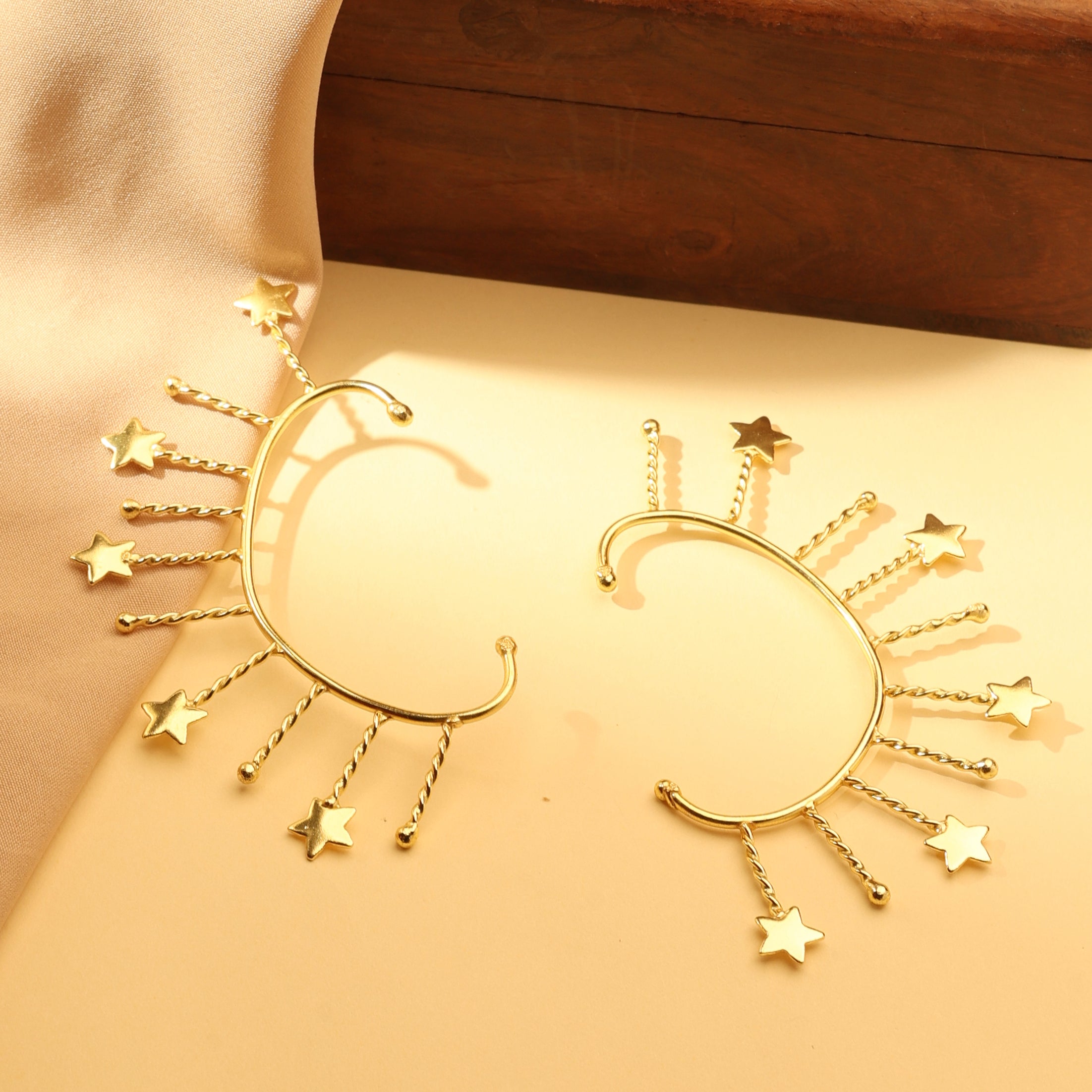 Celestial Cascade Ear Cuff