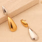 Gold and silver Long Earrings