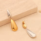 Gold and silver Long Earrings