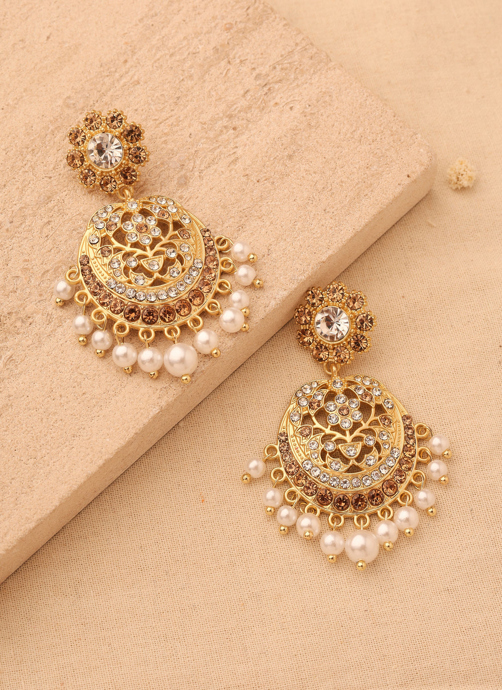 Pearl Gold Earrings