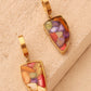 Colourful Natural Stone Earrings