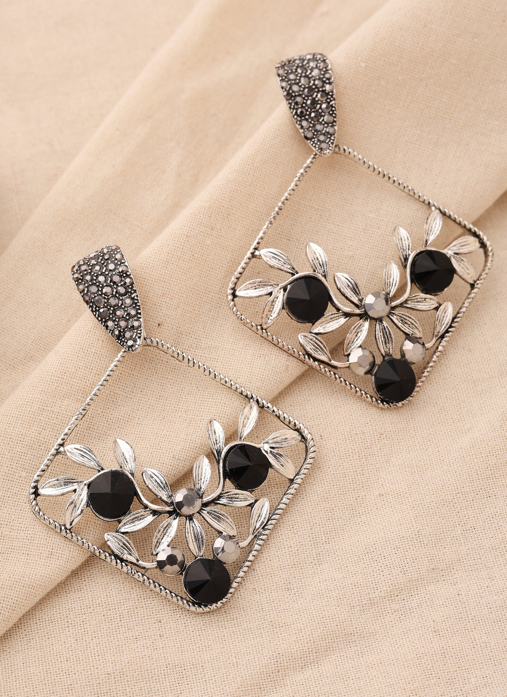 Silver Bling Earrings