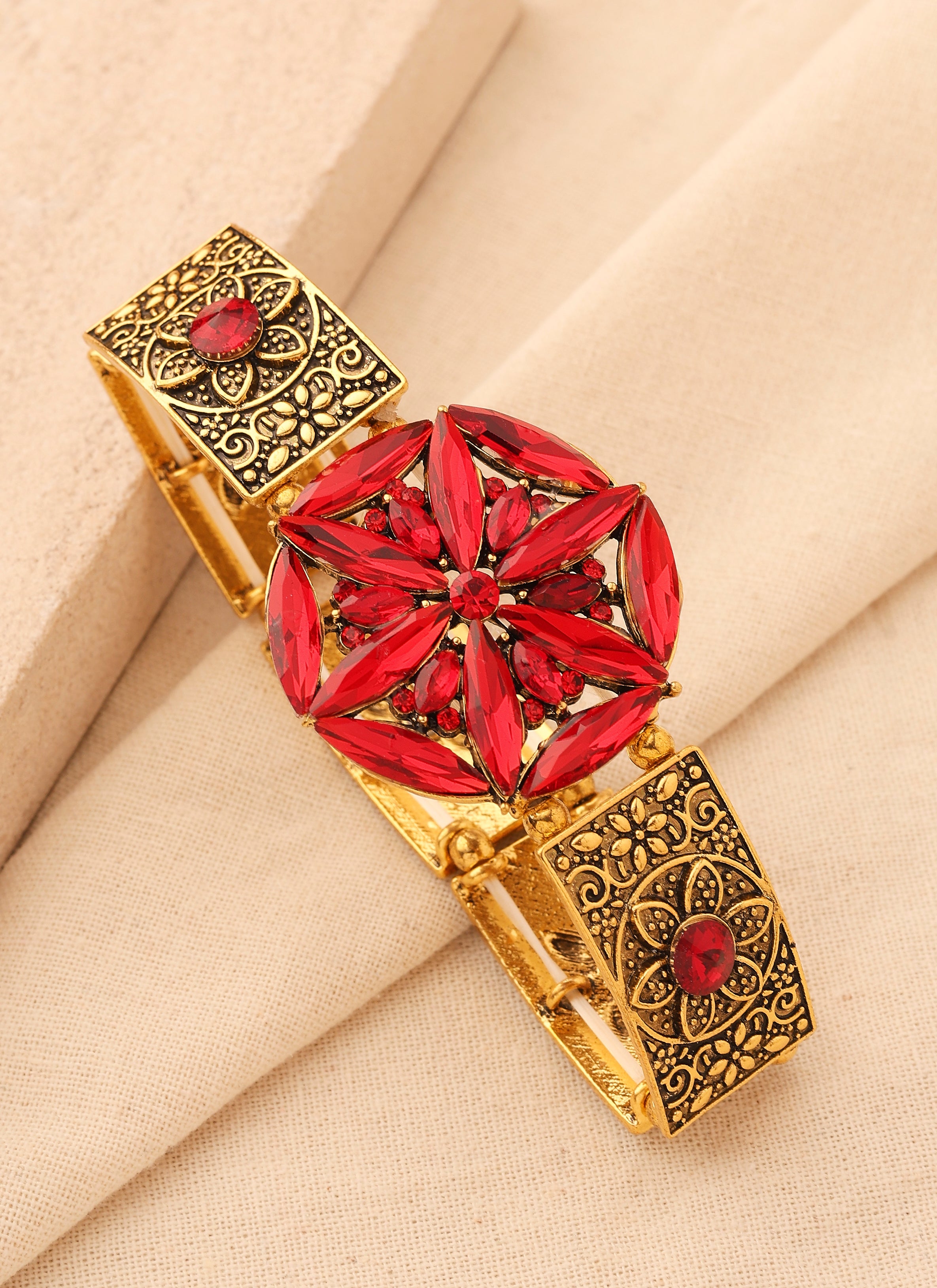 Red Bomb Bracelet