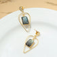 Labradorite Love earrings