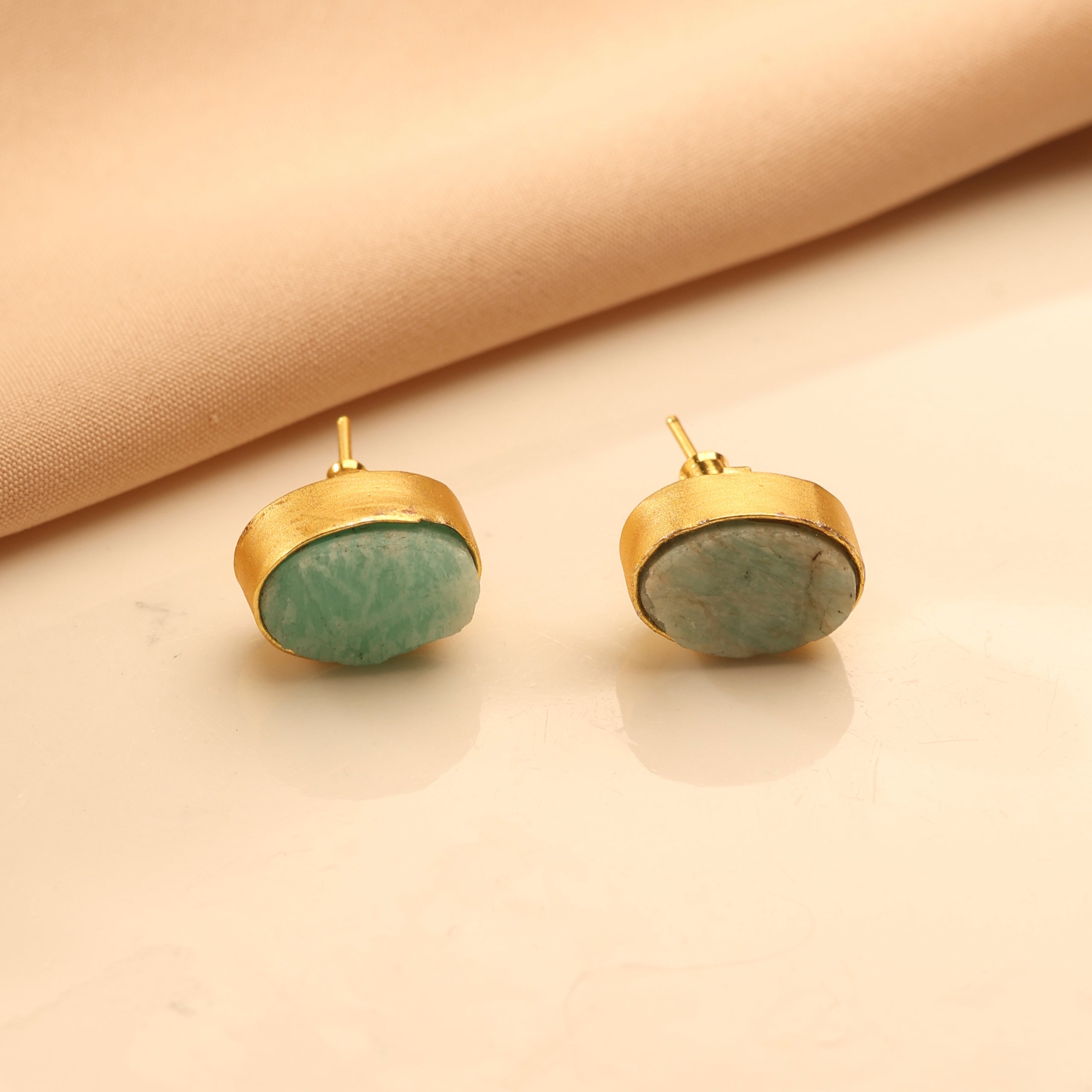 Amazonite Cluster Necklace Set