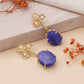 Purple Oceanic Breeze Earrings