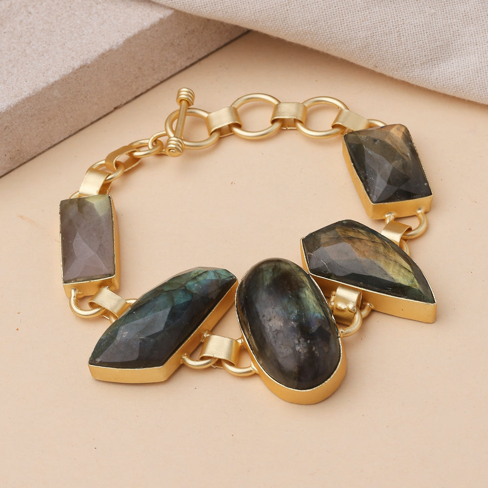 Labradorite Stone Bracelet