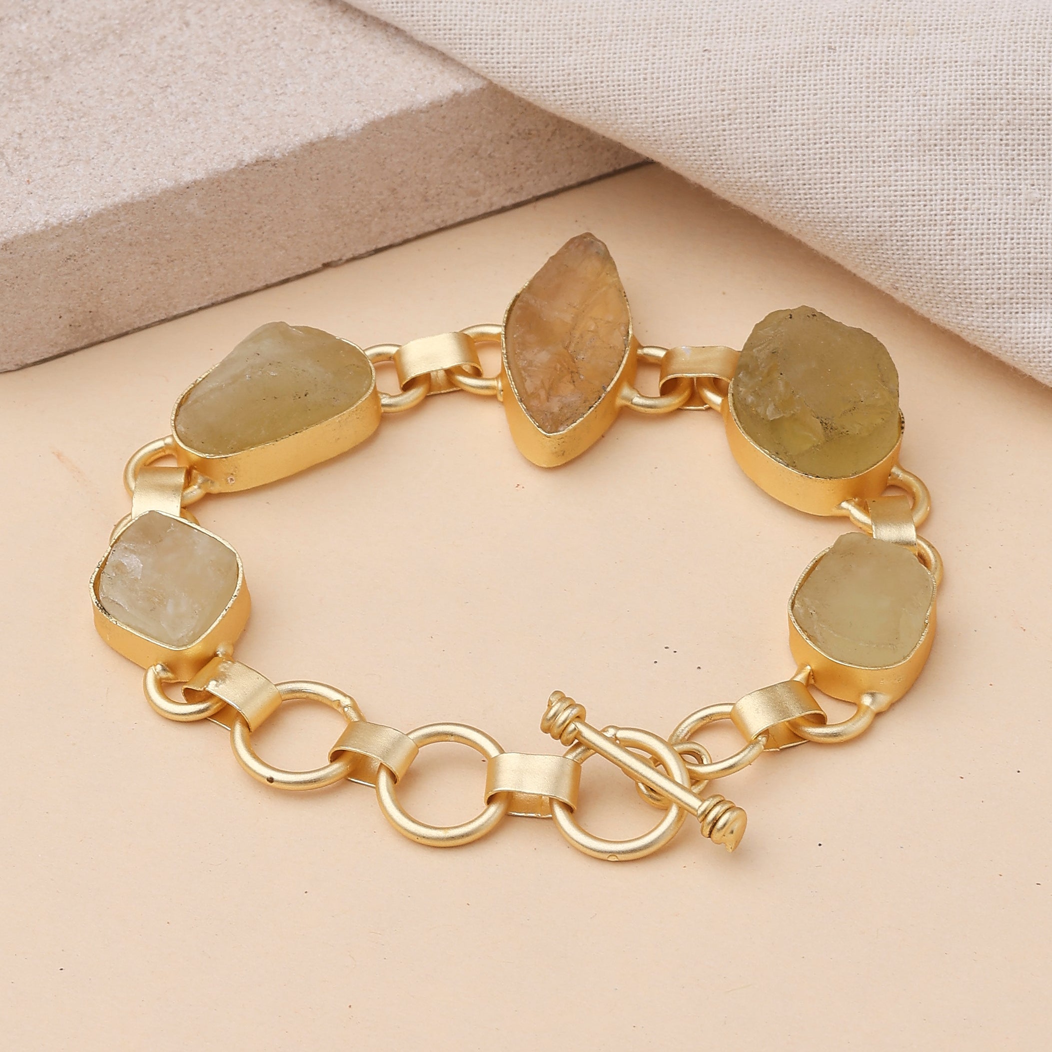 Lemon Stone Bracelet