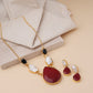 Ruby Necklace Set