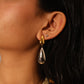 Gold and silver Long Earrings