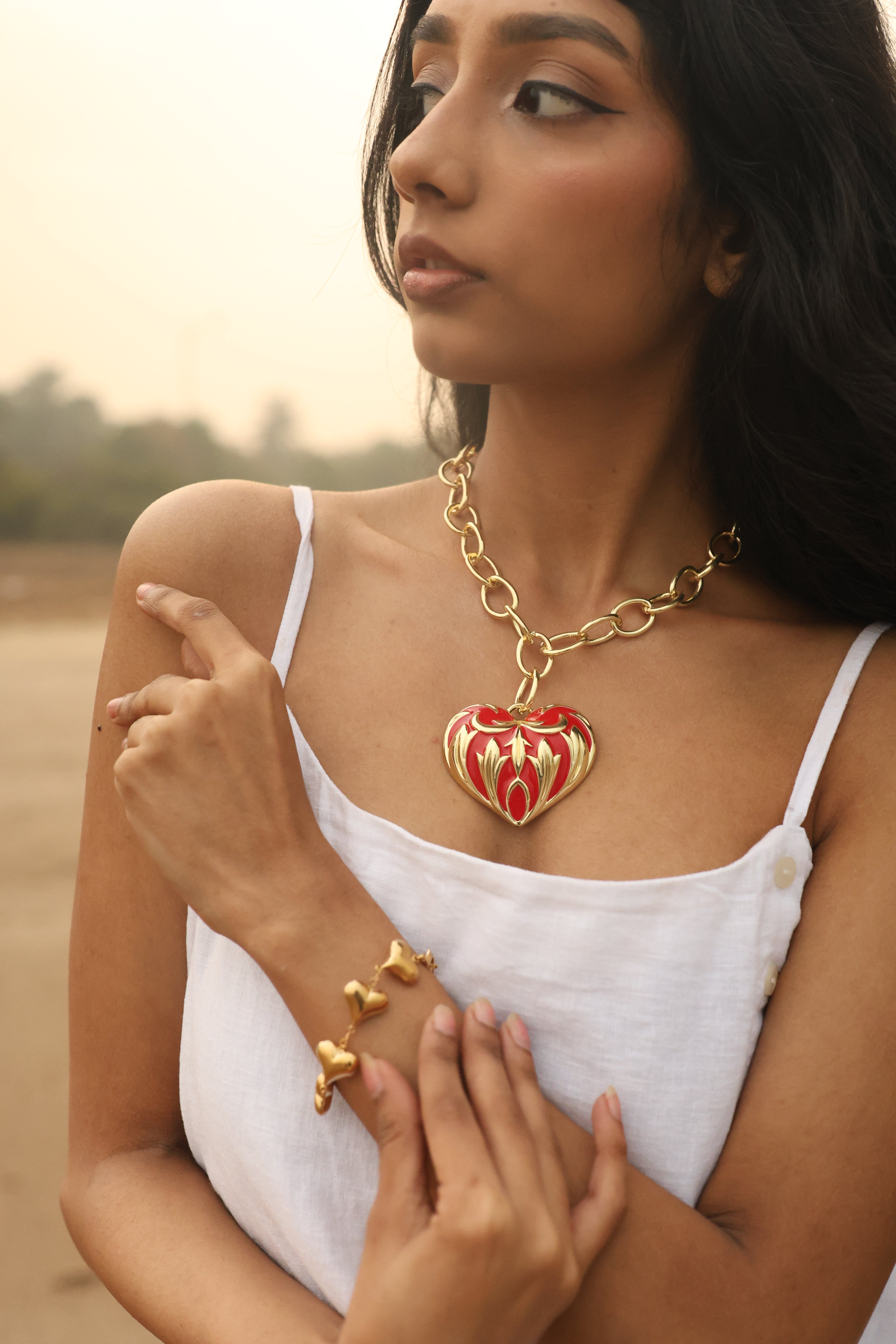 Coeur Bold Heart Bracelet